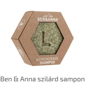 Ben & Anna szilárd sampon